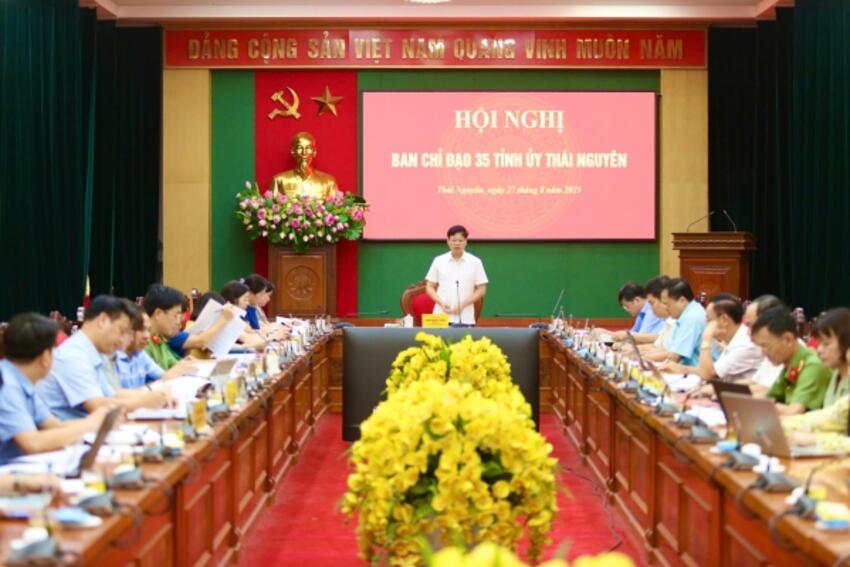 Phát huy tinh thần trách nhiệm, chủ động, sáng tạo trong hoạt động của Ban Chỉ đạo 35 Tỉnh ủy Thái Nguyên