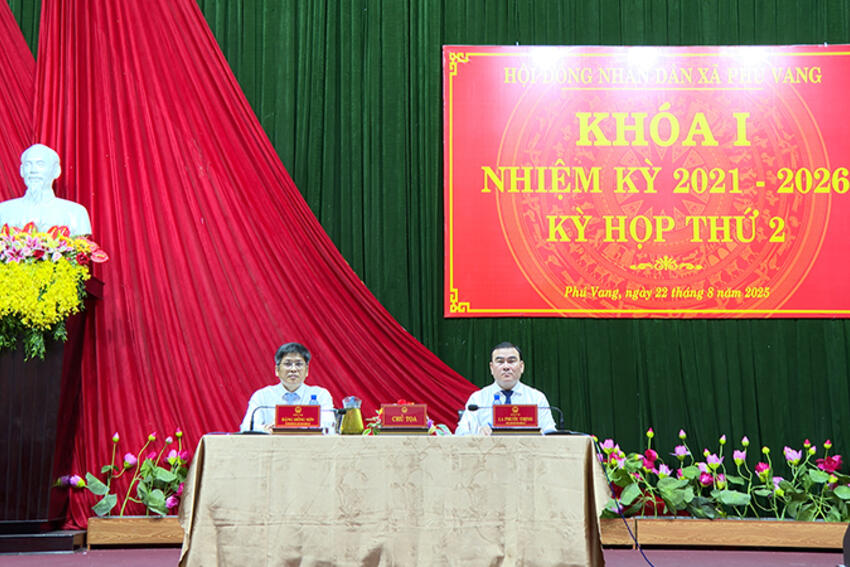 HĐND xã Phú Vang quyết nghị nhiều nội dung quan trọng tại kỳ họp thứ 2, khóa I, nhiệm kỳ 2021 – 2026