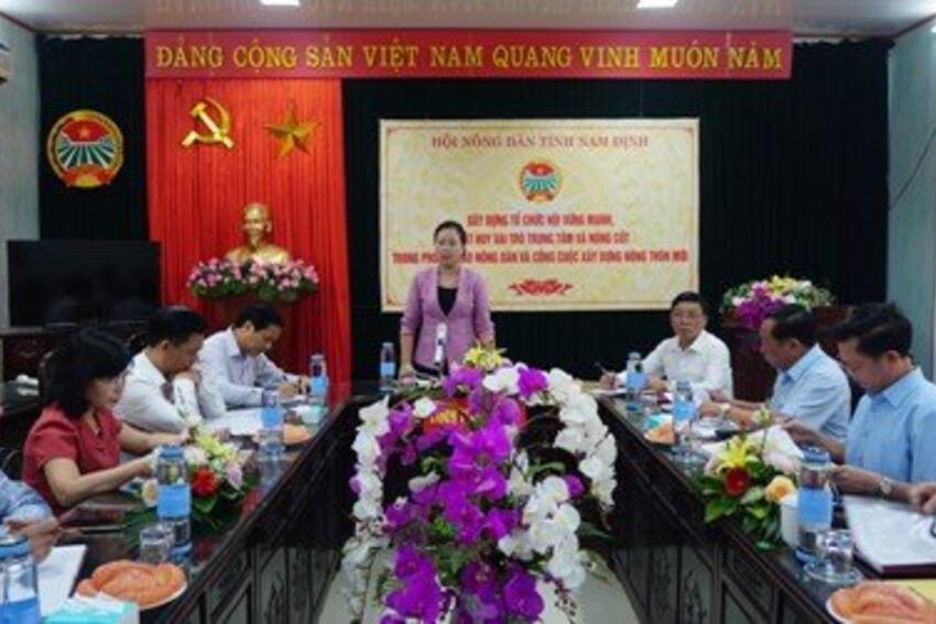 Phó Chủ tịch T.Ư Hội NDVN Bùi Thị Thơm: Xây dựng mô hình kinh tế tuần hoàn, nâng cao giá trị nông sản
