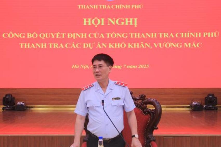 Thanh tra Chính phủ công bố quyết định thanh tra Dự án Nhà máy Bột giấy...