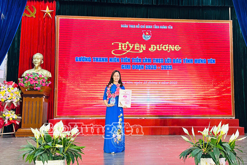 Cô giáo Đỗ Thị Diệu Linh – thanh niên tiên tiến làm theo lời Bác