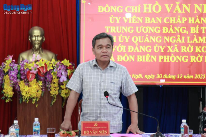 Rờ Kơi tập trung nguồn lực, giữ vững ổn định địa bàn