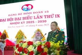 Khai mạc Đại hội đại biểu Đảng bộ Binh đoàn 15 lần thứ IX