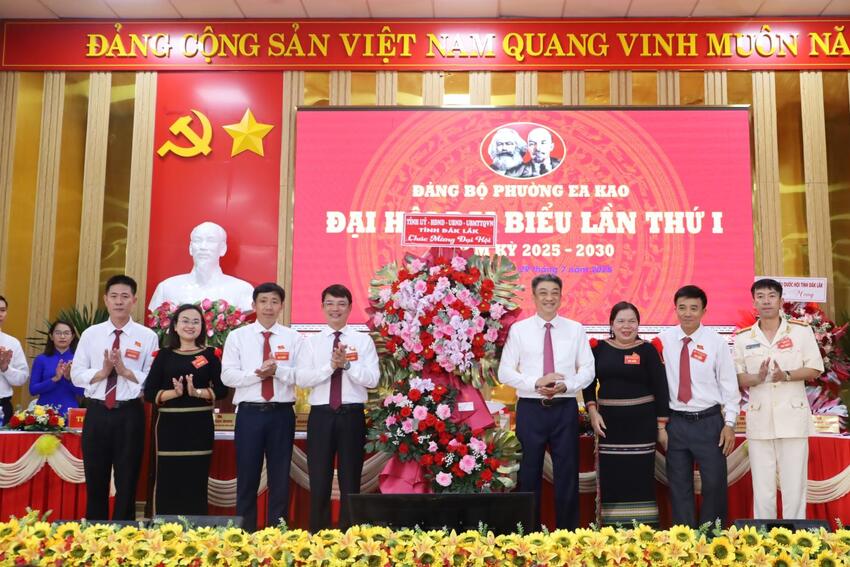 Phấn đấu xây dựng phường Ea Kao sớm trở thành điểm đến “Hiện đại, văn minh, nghĩa tình, bản sắc”