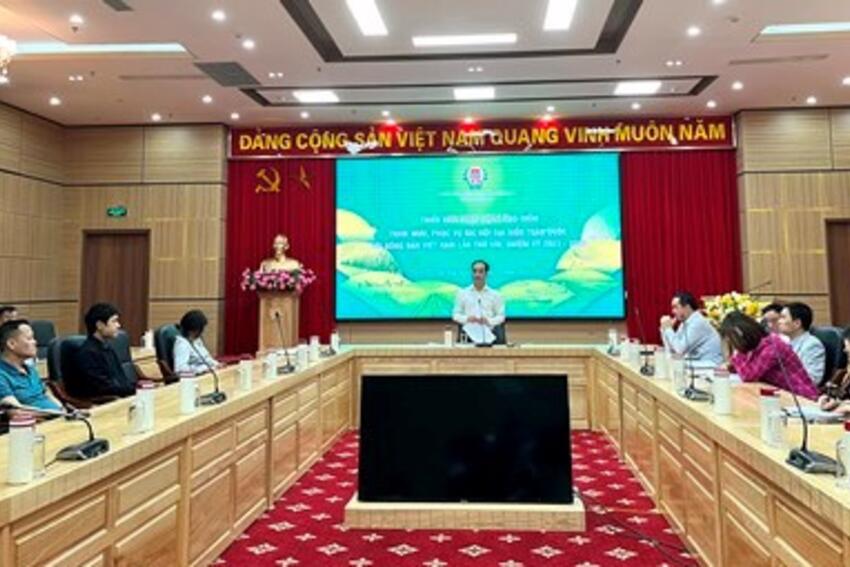 Triển khai hoạt động cao điểm tham mưu, phục vụ Đại hội đại biểu toàn quốc Hội Nông dân Việt Nam lần thứ VIII, nhiệm kỳ 2023-2028