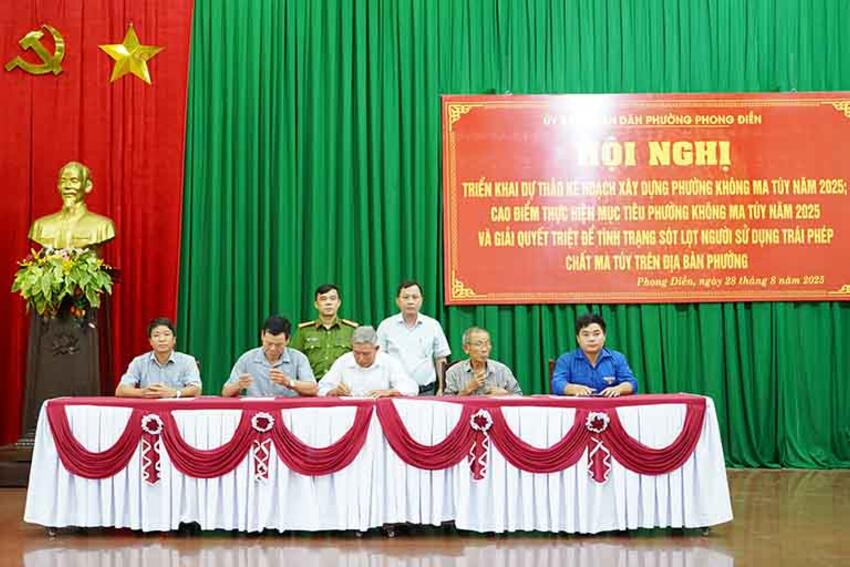 Phong Điền: Xây dựng “Phường không ma túy” năm 2025