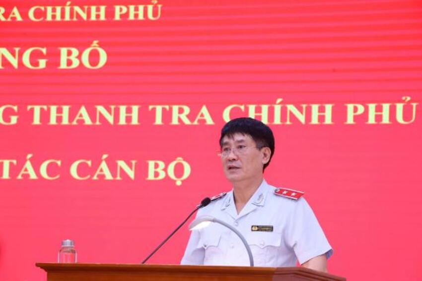 Thanh tra Chính phủ công bố các quyết định về công tác cán bộ