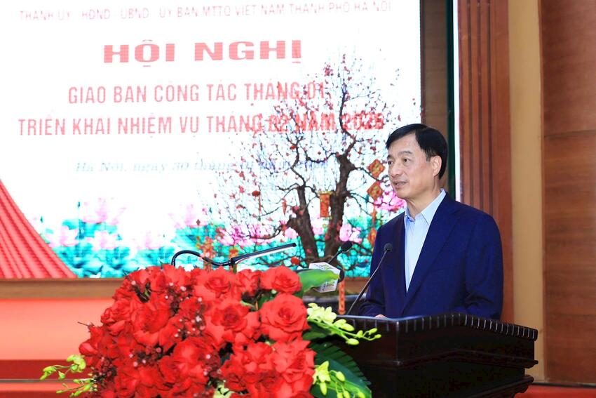 Quyết tâm cao, hành động thực chất trong triển khai nhiệm vụ tháng 02 năm 2026