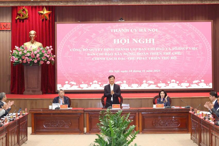 Tập trung hoàn thiện thể chế, chính sách đặc thù tạo động lực phát triển Thủ đô