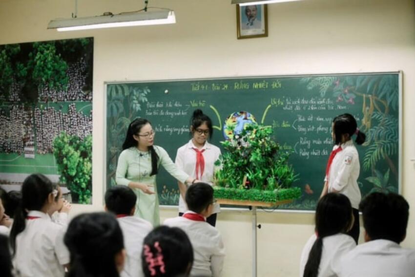 Phường Kim Liên hiện thực hóa Nghị quyết số 71-NQ/TW trong phát triển giáo dục