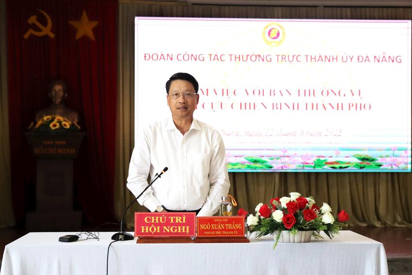 Tạo điều kiện tốt nhất để Hội Cựu chiến binh thành phố Đà Nẵng hoạt động