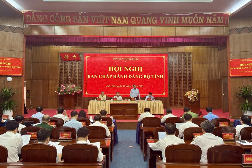 Hội nghị Ban Chấp hành Đảng bộ tỉnh khóa XIV, nhiệm kỳ 2020-2025
