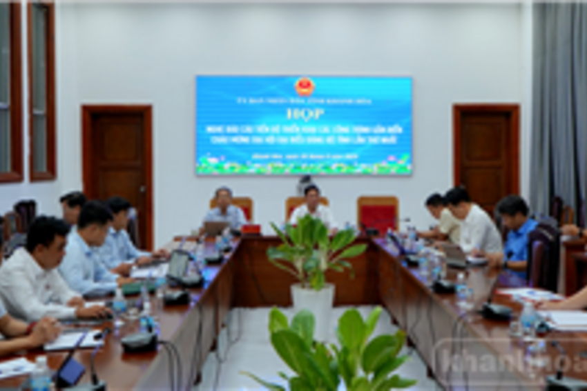 Khánh Hòa: Dự kiến khánh thành, động thổ 4 công trình chào mừng Đại hội đại biểu Đảng bộ tỉnh lần thứ nhất