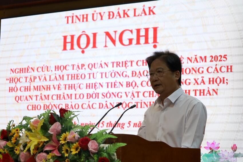 Đắk Lắk nghiên cứu, quán triệt chuyên đề học tập và làm theo tư tưởng, đạo đức, phong cách Hồ Chí Minh năm 2025