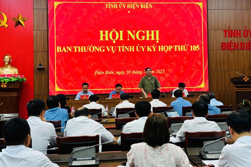 Ban Thường vụ Tỉnh ủy duyệt văn kiện đại hội Đảng bộ các xã: Sín Thầu, Mường Ảng; các phường: Mường Thanh, Điện Biên Phủ