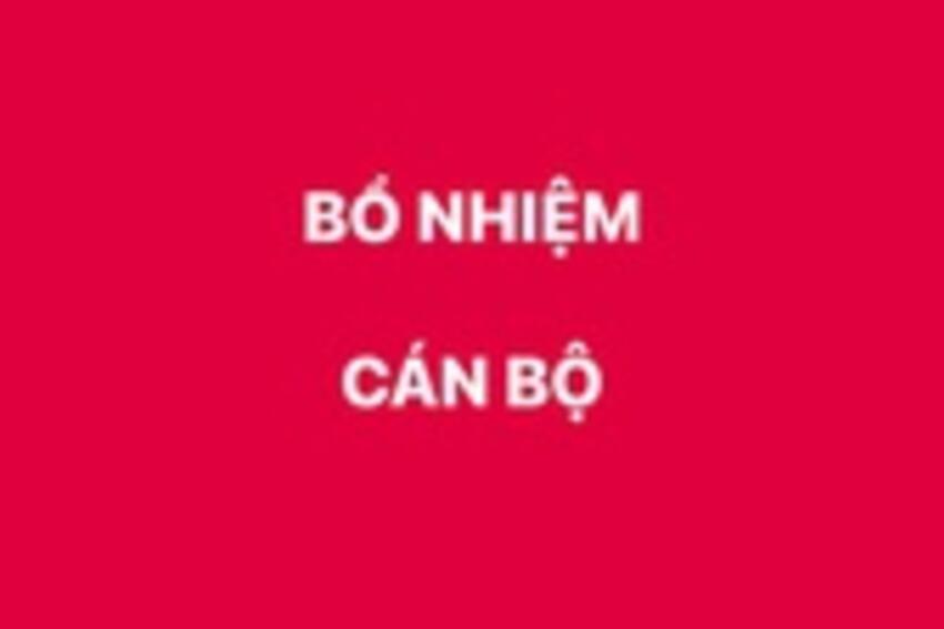 Điều động, bổ nhiệm Phó Vụ trưởng Vụ I