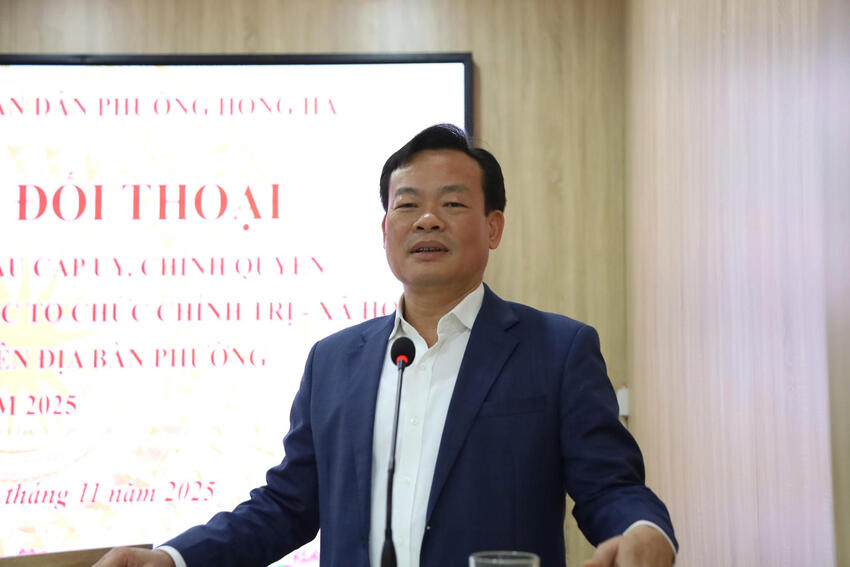 Phường Hồng Hà tăng cường đối thoại, lắng nghe dân để hành động hiệu quả, phục vụ tốt hơn nhân dân