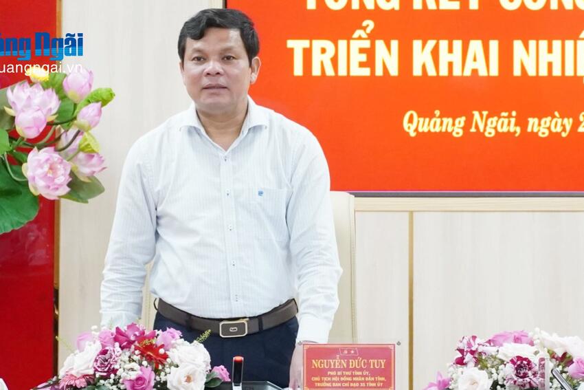 Ban Chỉ đạo 35 Tỉnh ủy triển khai nhiệm vụ năm 2026