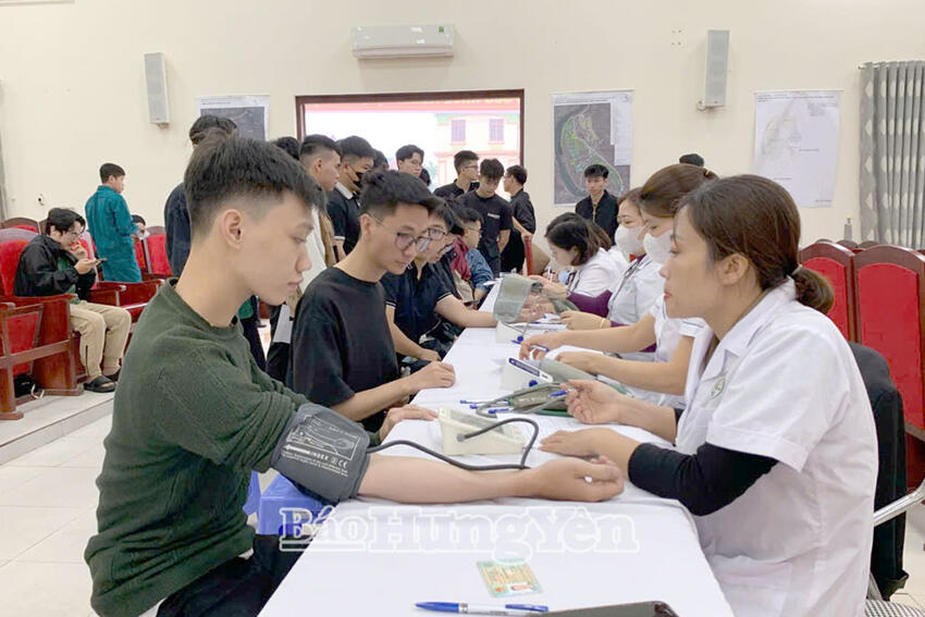 Xã Khoái Châu với công tác tuyển chọn, gọi công dân nhập ngũ