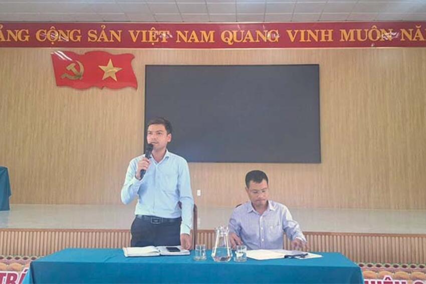 Nỗ lực của chính quyền xã Bình Điền trong việc chỉnh trang khuôn viên chợ Bình Điền