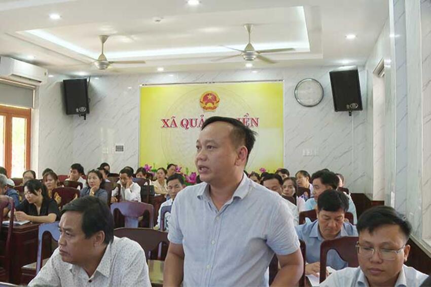 Xã Quảng Điền tập huấn sử dụng các phần mềm dùng chung trong hoạt động công vụ