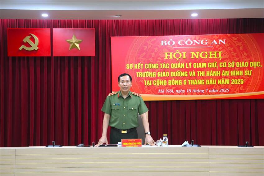 Bảo đảm tuyệt đối an ninh, an toàn các cơ sở giam giữ; triển khai hiệu quả công tác đặc xá đợt 2/9/2025