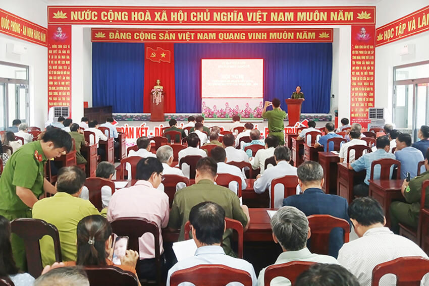 Chân Mây – Lăng Cô: Triển khai kế hoạch xây dựng “xã không ma tuý” giai đoạn 2025 – 2030