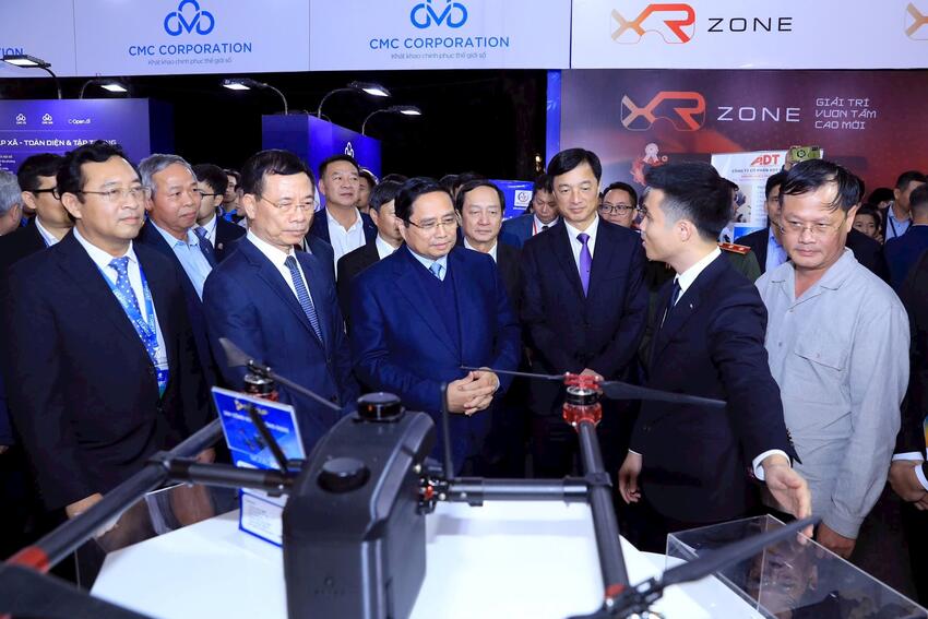 TECHFEST Việt Nam 2025 có quy mô lớn nhất từ trước tới nay diễn ra tại Hà Nội