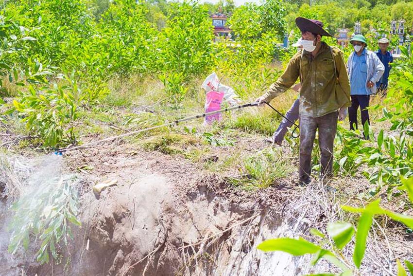 Vinh Lộc tiêu hủy gần 2 tấn lợn nhiễm bệnh, khống chế kịp thời dịch tả lợn Châu Phi