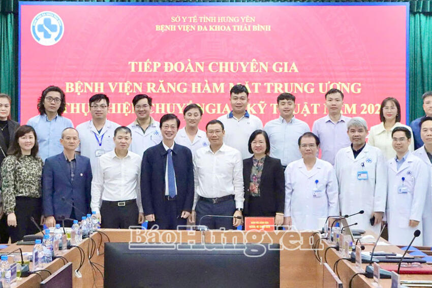 Bệnh viện Đa khoa Thái Bình: Làm chủ thành công kỹ thuật vi phẫu tạo hình hàm mặt