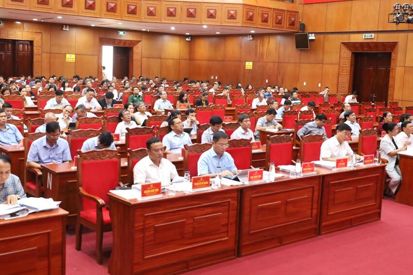 Tập huấn công tác tổ chức xây dựng Đảng, quản lý Nhà nước, hoạt động của mặt trận và các đoàn thể chính trị cấp xã (mới)