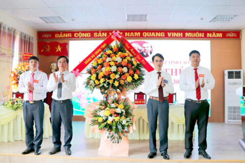 Đại hội Chi bộ Trung tâm Phát triển quỹ đất tỉnh Lai Châu lần thứ I, nhiệm kỳ 2025 - 2030