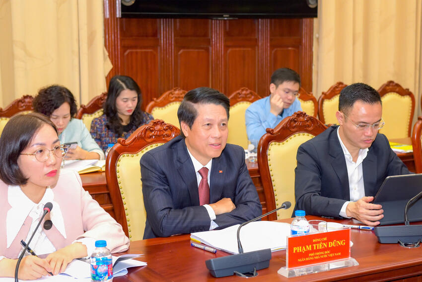 Phó Thống đốc Phạm Tiến Dũng tiếp Lãnh đạo Tập đoàn SEA Group