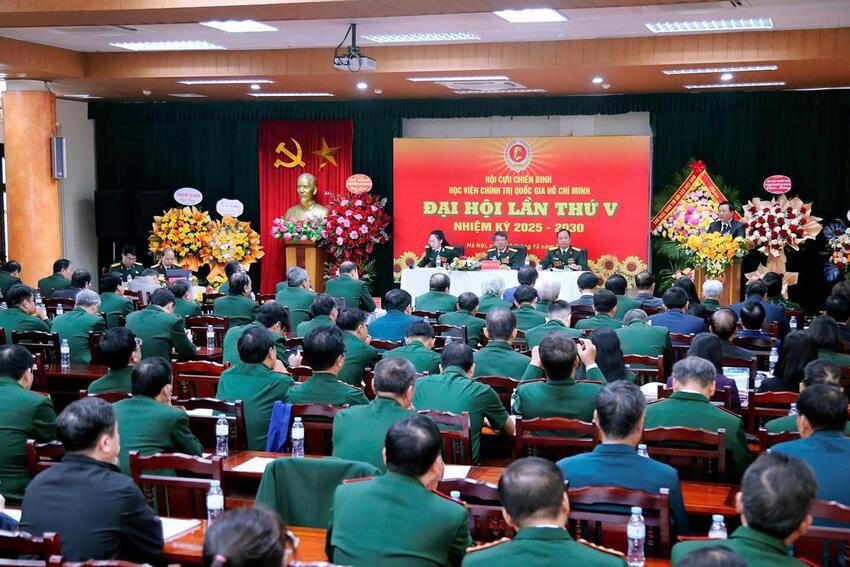 Đại hội Hội Cựu chiến binh Học viện Chính trị quốc gia Hồ Chí Minh lần thứ V, nhiệm kỳ 2025 - 2030