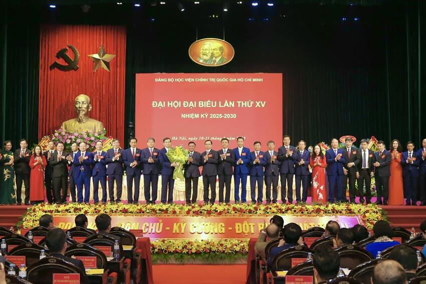Phiên thứ hai Đại hội đại biểu Đảng bộ Học viện Chính trị quốc gia Hồ Chí Minh lần thứ XV, nhiệm kỳ 2025-2030