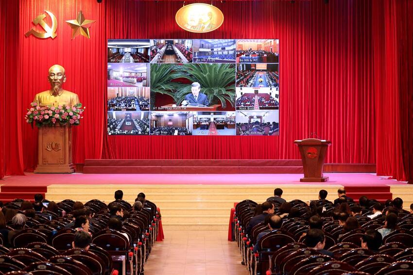 Hội nghị toàn quốc Tổng kết công tác phòng, chống tham nhũng, lãng phí, tiêu cực nhiệm kỳ Đại hội XIII của Đảng