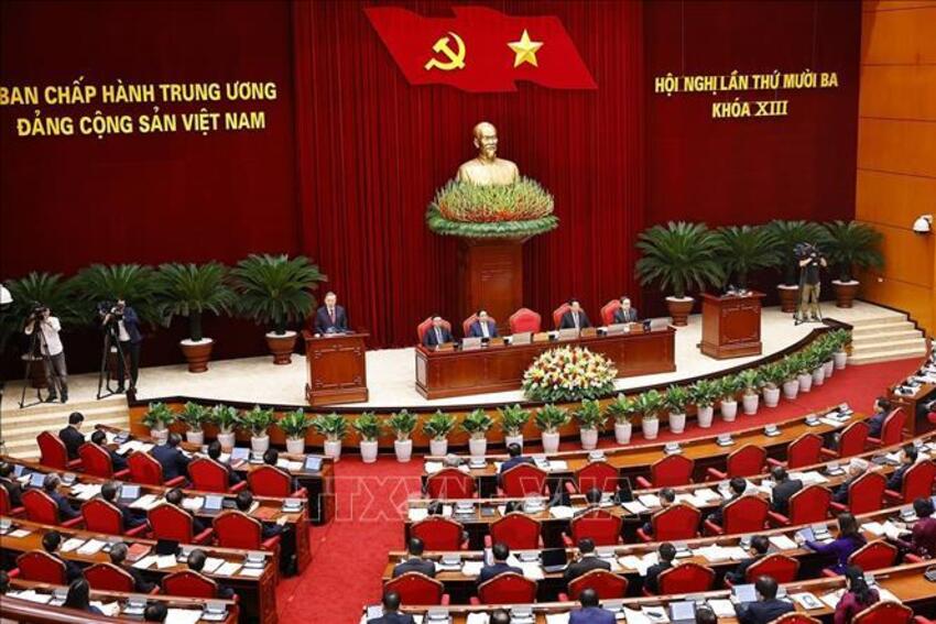 Phát biểu của Tổng Bí thư Tô Lâm tại Phiên khai mạc Hội nghị Trung ương lần thứ mười ba Ban Chấp hành Trung ương Đảng khóa XIII