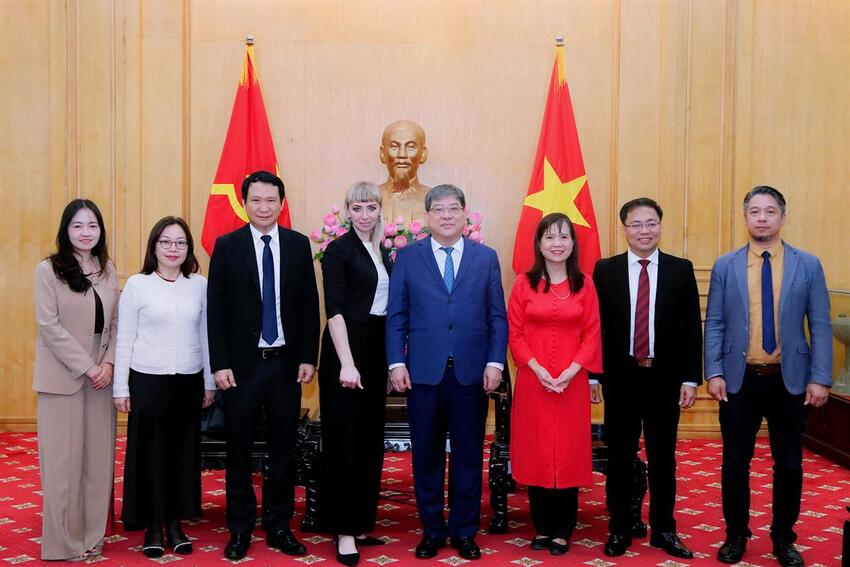 Đại diện Học viện Tổng thống Liên bang Nga làm việc tại Học viện Chính trị quốc gia Hồ Chí Minh