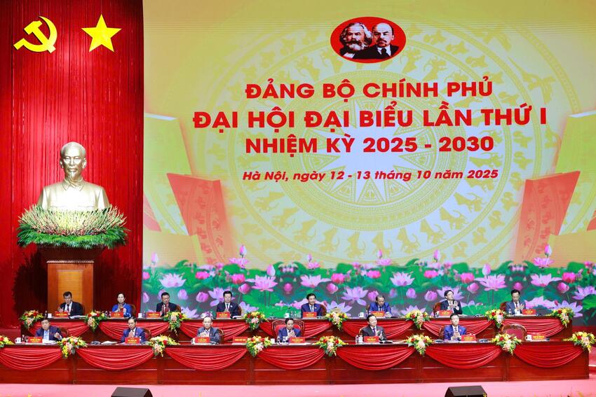 Phiên trù bị Đại hội Đảng bộ Chính phủ lần thứ I, nhiệm kỳ 2025 - 2030                                                                                         12/10/2025 13:17                                                 -