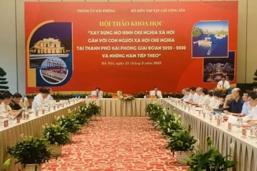 Thành phố Hải Phòng triển khai xây dựng mô hình chủ nghĩa xã hội gắn với con người