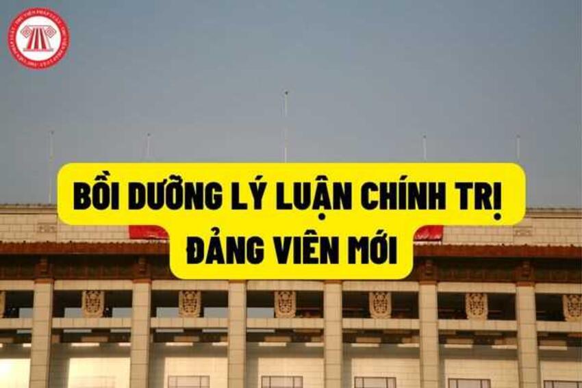 Đăng ký nhu cầu học lớp Bồi dưỡng lý luận chính trị dành cho đảng viên mới tháng 6 năm 2025