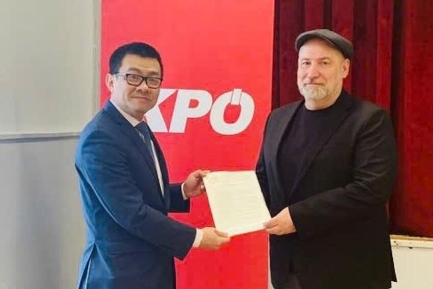 Đảng Cộng sản Áo ủng hộ khát vọng vươn mình của dân tộc Việt Nam