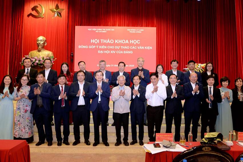 Hội thảo khoa học “Đóng góp ý kiến cho Dự thảo các văn kiện Đại hội XIV của Đảng”
