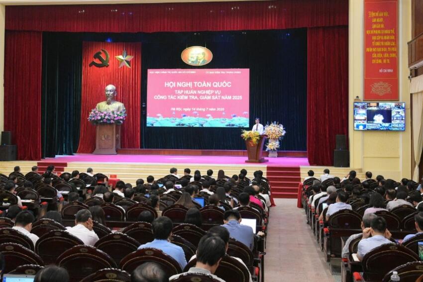 Hội nghị toàn quốc tập huấn nghiệp vụ công tác kiểm tra, giám sát năm 2025