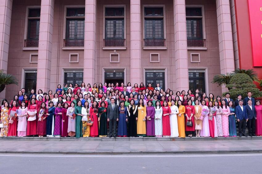 Học viện Chính trị quốc gia Hồ Chí Minh tổ chức gặp mặt Kỷ niệm 116 năm ngày Quốc tế phụ nữ 08/3 và 1986 năm khởi nghĩa Hai Bà Trưng