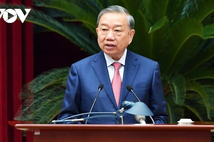 Toàn văn phát biểu của Tổng Bí thư Tô Lâm khai mạc Hội nghị Trung ương lần thứ 15