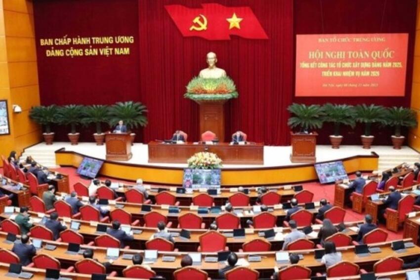 Triển khai công tác tổ chức xây dựng Đảng năm 2026 với nhiều yêu cầu chiến lược