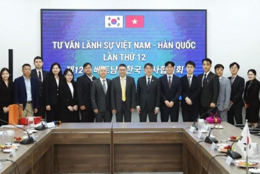 Tư vấn lãnh sự Việt Nam-Hàn Quốc lần thứ 12: Hợp tác toàn diện, thực chất và hiệu quả