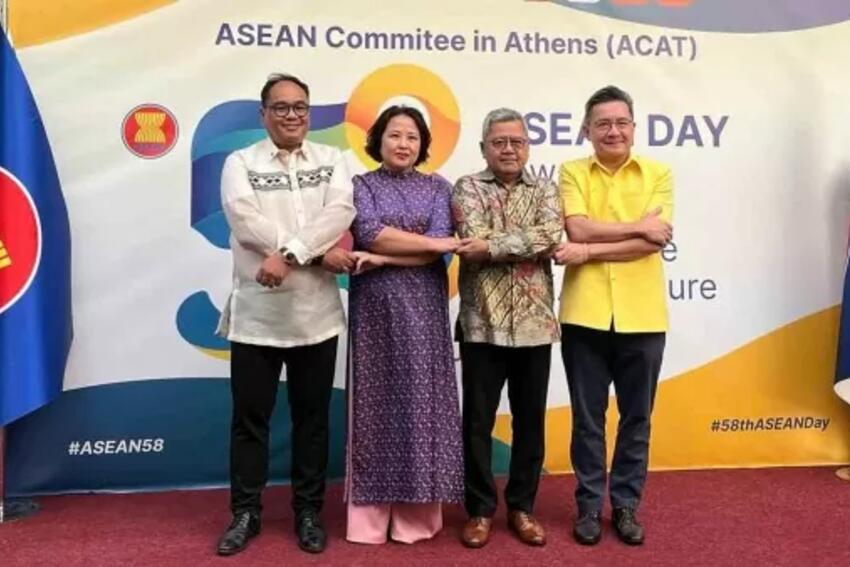 Tổ chức trọng thể lễ kỷ niệm Ngày ASEAN tại thủ đô Athens, Hy Lạp