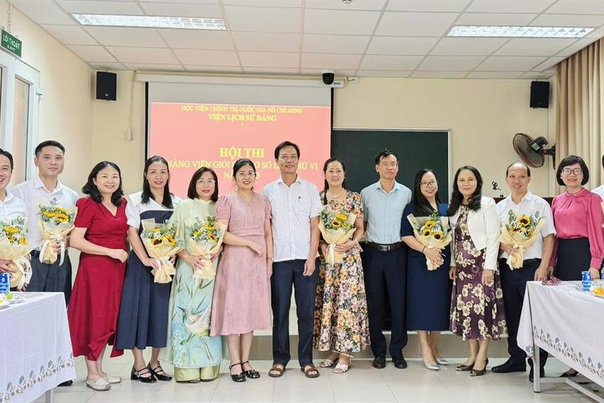 Hội thi Giảng viên giỏi cấp cơ sở Viện Lịch sử Đảng lần thứ VI, năm 2025